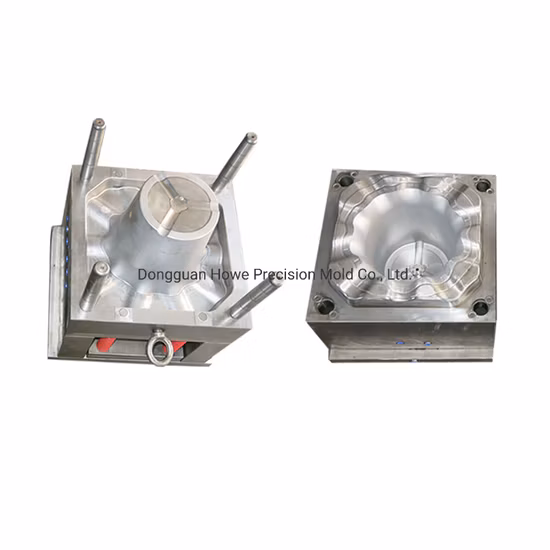 Pot de fleur ABS de différentes couleurs avec support faisant moule P20